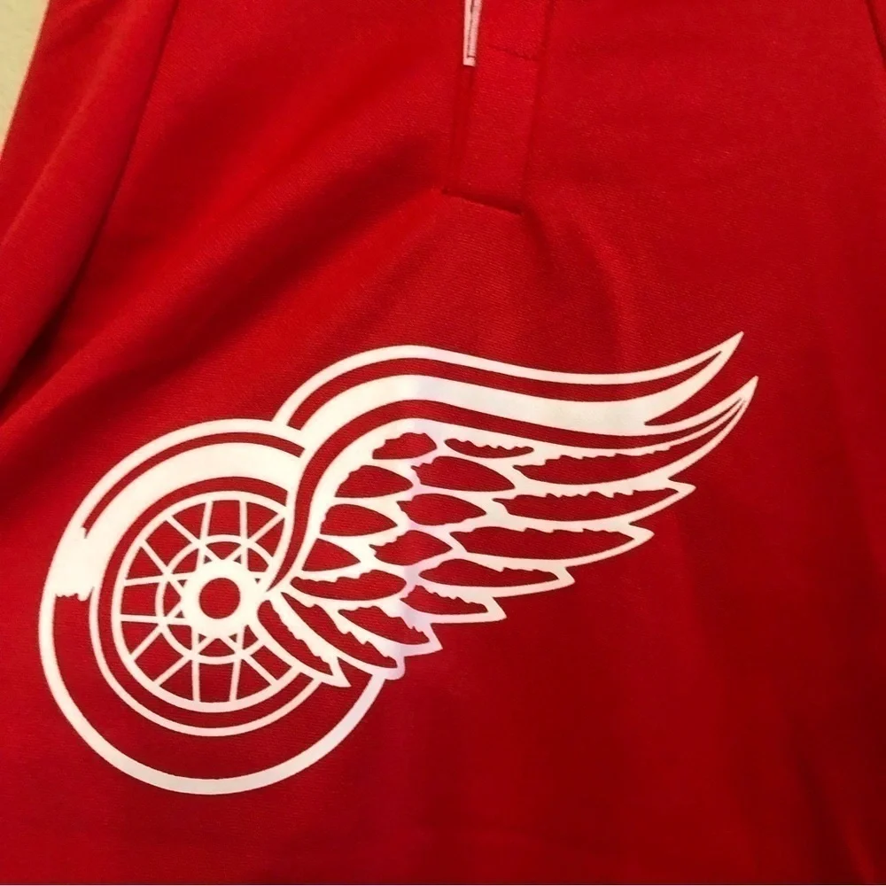 Pets First NHL Detroit Red Wings Mesh Jersey For Dogs Atlantic Division Size XXL